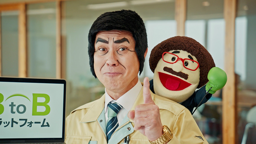 かんとくの実績紹介「インフォマート「会社訪問　建設業」篇」のサムネイル画像